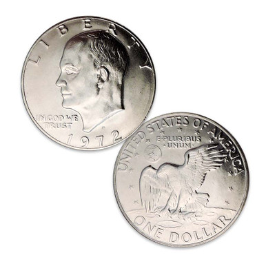 1972-D Eisenhower Dollar Brilliant Uncirculated | International