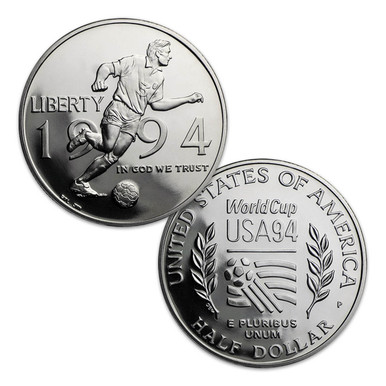 1994-P World Cup Half Dollar Proof | International Coins & Currency