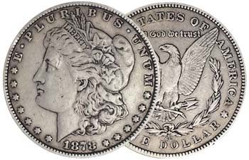 1878-CC Morgan Silver Dollar Very Fine | International Coins
