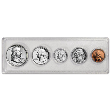 アメリカ 50州 硬貨セット 1950 Proof Set 5 Coins | International Coins & Currency
