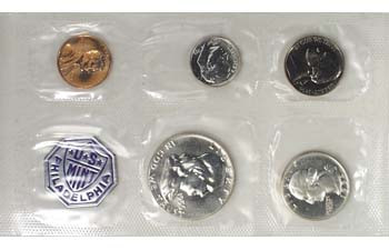 1956 Proof Set 5 Coins | International Coins & Currency