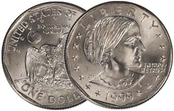 1999-D Susan B. Anthony Dollar Brilliant Uncirculated