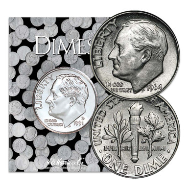 Complete Roosevelt Silver Dime 48 Coin Collection Very Good to