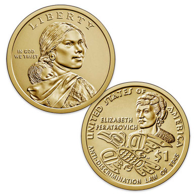 2020-P Native American Dollar Brilliant Uncirculated