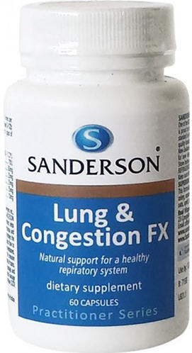 Sanderson Lung & Congestion FX Capsules 60