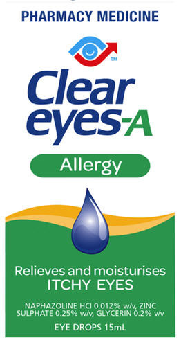Clear EyesA Allergy Drops 15ml