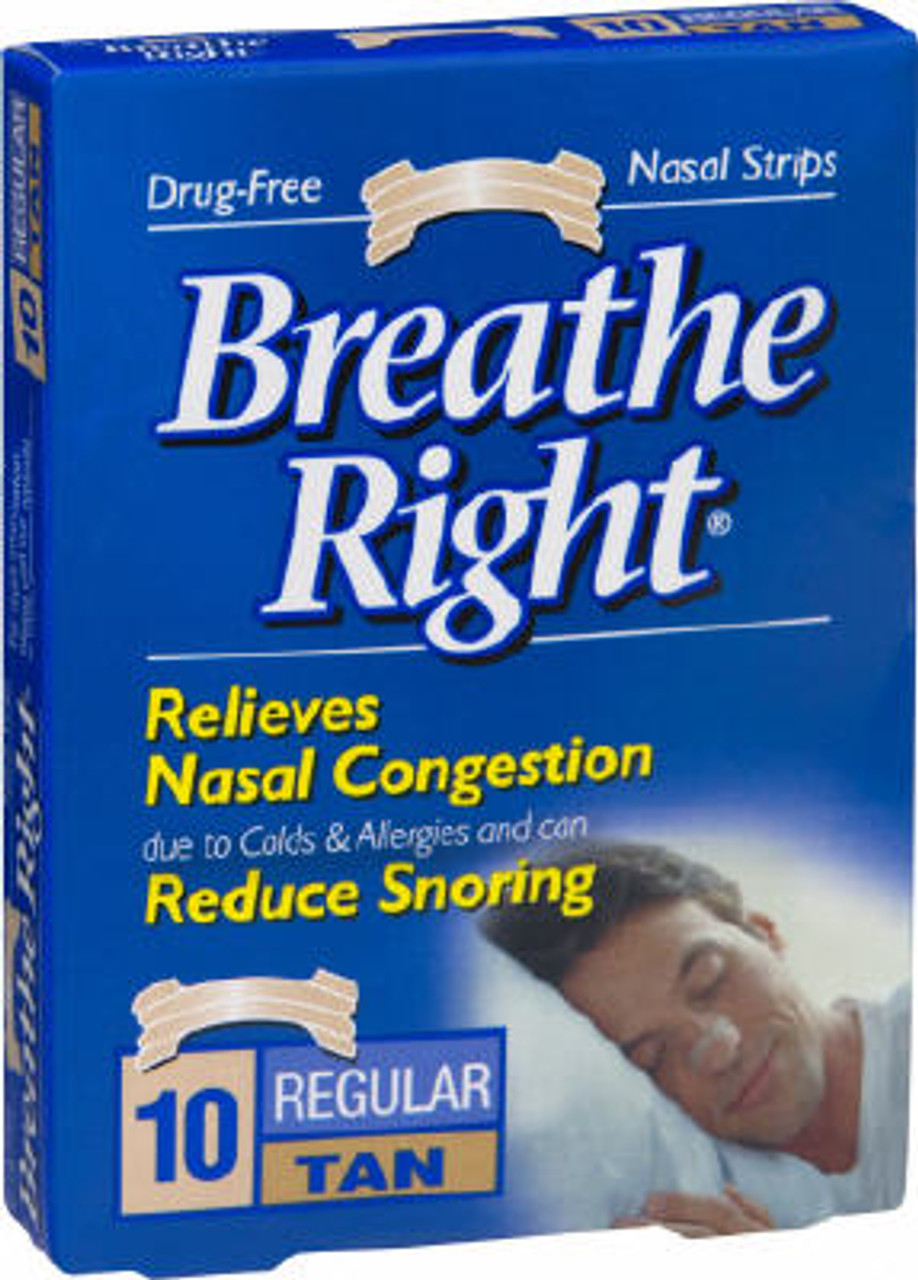 Breathe Right Nasal Strips Clear Small/Medium 30 Each (Pack of 2) 