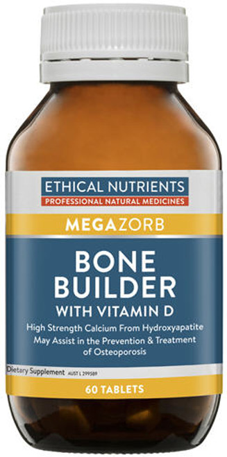 Contains High Strength Calcium from Hydroxyapatite with Key Nutrients Vitamin D3, Boron and Vitamin K for healthy bone support.