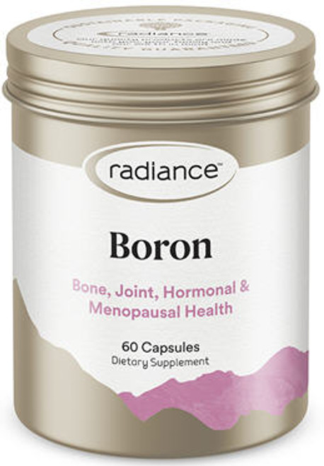 Contains Boron, an Essential Mineral for Nutritional Support of Bone, Hormonal and Menopausal Health