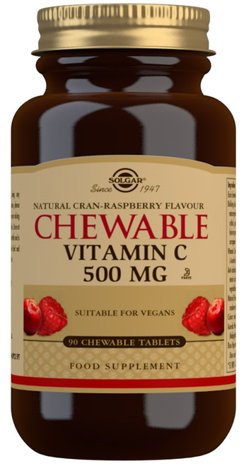 Provides 500mg Vitamin C per tablet, in the well-absorbed forms of sodium ascorbate, Calcium ascorbate and L-acorbic acid, alongside the additional benefits of Acerola Extract and Rose Hips
