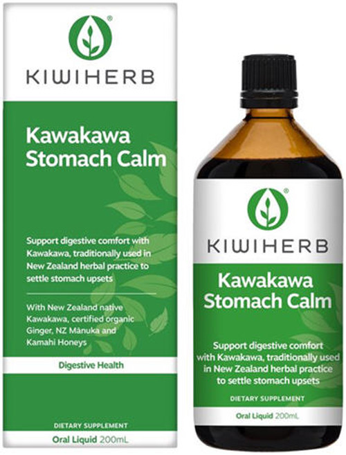 Unique Combination New Zealand Native Kawakawa, Ginger and Peppermint in a Base of Purified Water, Glycerol and Lemon Oil, Providing a Broad Range of Health Benefits