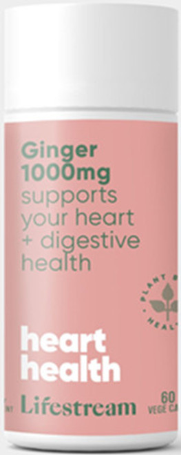 Contains Zingiber officinale rhizome dry (Ginger) - 1000mg per capsule