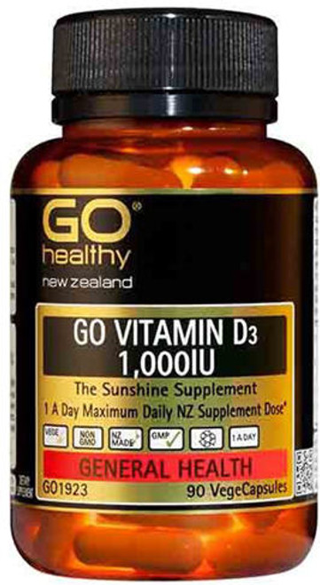 Contains Vitamin D3 (Cholecalciferol) 1000iu per capsule