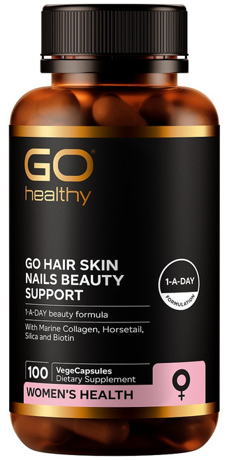 Contains Natural Marine Collagen, Horsetail and Specific Nutrients to Support Healthy Hair, Skin and Nails