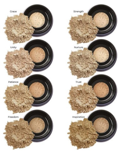 100% Natural Mineral Foundation Derived from Naturally Pigmented Minerals