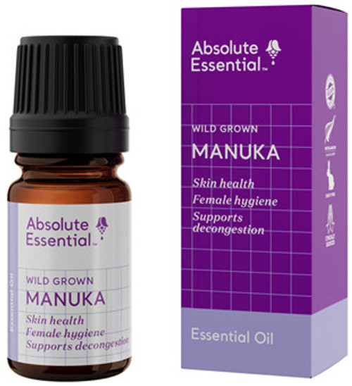Contains the Essential Oil of Leptospermum scoparium, (Leaf), Wild Grown in New Zealand