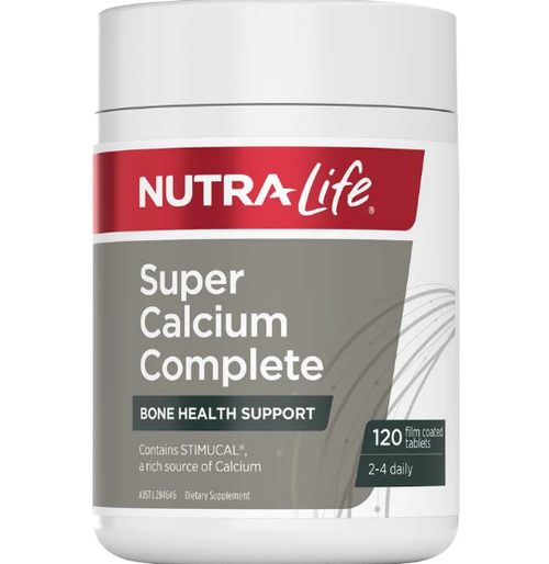 Contains 250mg Easily Absorbed Calcium per Tablet, Alongside Cofactors and the Herb Horsetail to Support Bone Strength and Density
