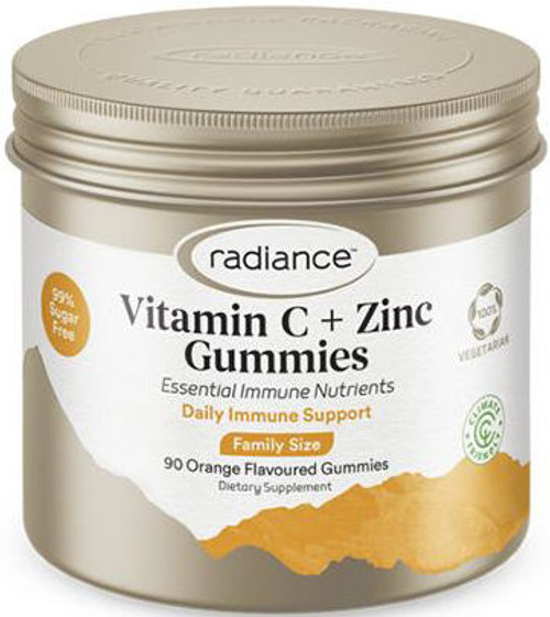 Specially Formulated with the Immune Superstars Vitamin C and Zinc to Top up Your Healthy Diet