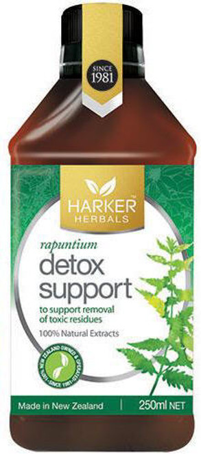 Harker Herbals Detox Support (Rapuntium) 250ml - Back In Stock