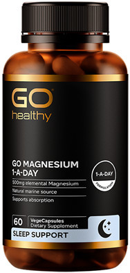Contains 500mg of Elemental Natural Marine Sourced Magnesium per Capsule