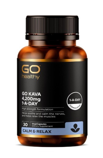 Contains High Potency Kava Root providing 60mg Active Kava Lactones per Capsule, to Support a Healthy Mood and Provides Nervous System Support