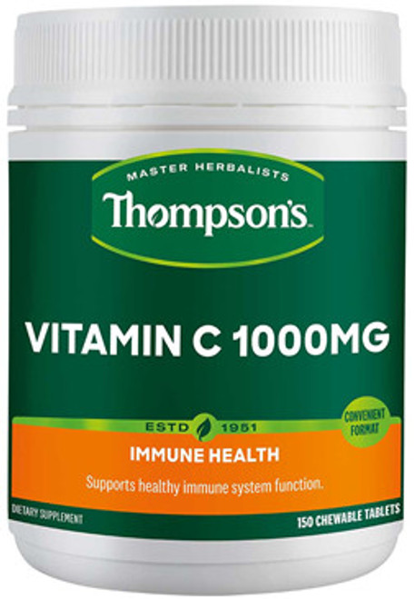 Pleasant Tasting Chewable Formulation Providing High Potency Vitamin C to Help Relieve the Symptoms of Colds