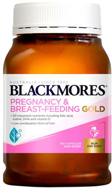 Provides 20 Important Nutrients to Support Mother and Baby During Pregnancy and Breast-Feeding