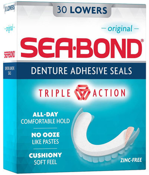 Provide a cushiony, soft seal to give you all day hold without the ooze and mess of denture pastes