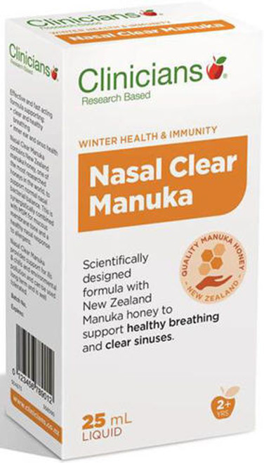 Contains New Zealand Manuka Honey and MSM to Support Healthy Breathing and Clear Sinuses