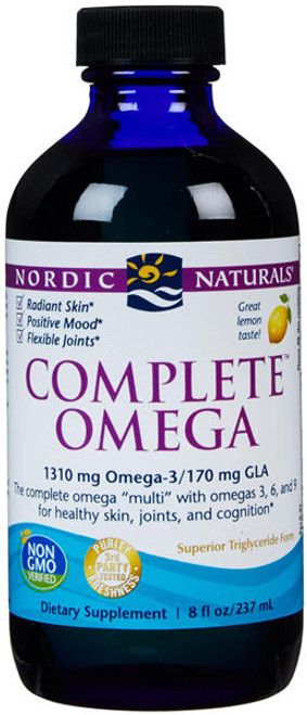 Contains EPA and DHA with omega-6 GLA from borage oil, and omega-9