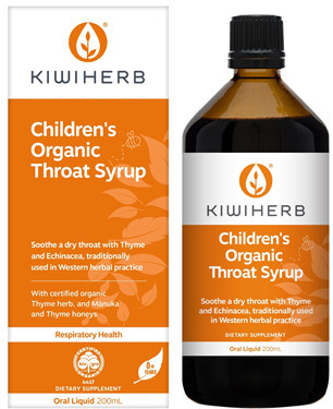Contains Certified Organic Echinacea and Thyme, and is Formulated for Children 0 - 12 Years of Age