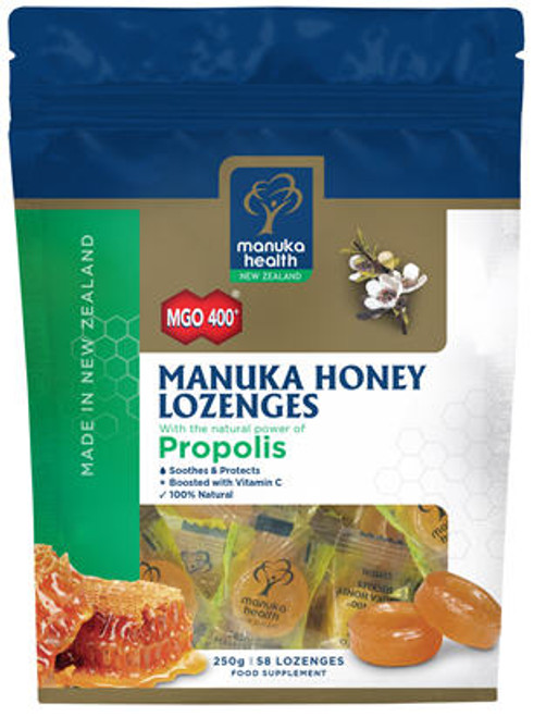 Contains High Grade MGO™ 400+ Manuka Honey with the Natural Power of Propolis