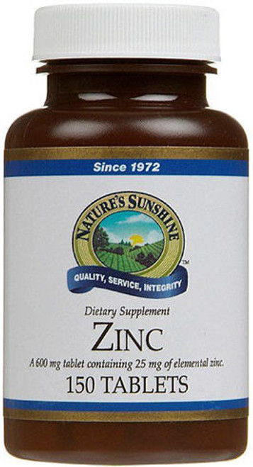 Contains Zinc (Zinc Gluconate) - 25mg (167% of the Daily Value), combined in a rich, natural base of kelp leaves and stem, alfalfa aerial parts and thyme leaves for maximum benefit