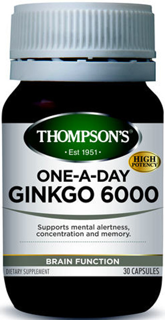 Contains Standardised Ginkgo Extract Providing 28.8mg of the Active Ginkgo Flavonglycoside Components per Capsule