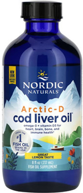 Contains Omega-3 from Wild Arctic Cod plus Vitamin D for Heart and Bone Health, Cognition and Optimal Wellness