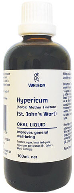 Contains Fresh Herb Juice of Hypericum perforatum (St. John's Wort) in Water/Ethanol Base for General Well-Being