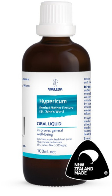 Contains Fresh Herb Juice of Hypericum perforatum (St. John's Wort) in Water/Ethanol Base for General Well-Being
