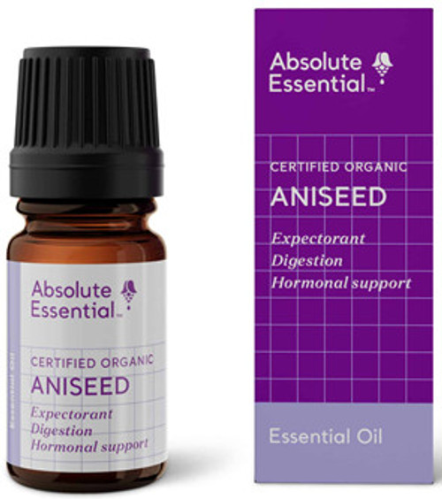 Certified organic essential oil Pimpinella anisum, seed, grown in Egypt, providing healing and cleansing properties