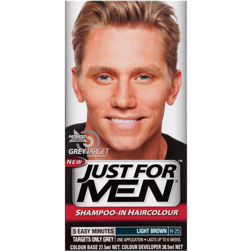 Just for Men Shampoo-In Hair Colour Light Brown