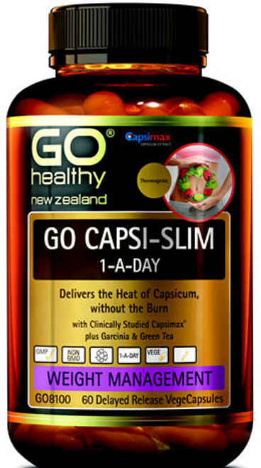 Contains the Clinically Researched Ingredient Capsimax® plus Garcinia and Green Tea