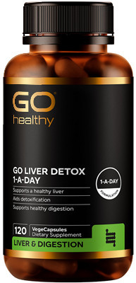 Go Healthy GO Liver Detox VegeCapsules 120 Go Healthy GO Liver Detox VegeCapsules 120
