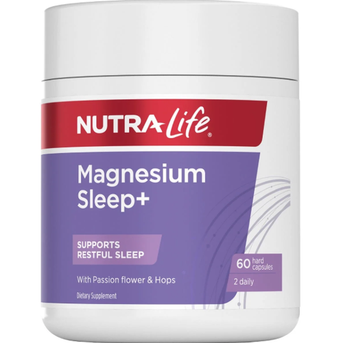 Contains a Unique Blend of Organic, Well Absorbed Magnesium Chelate with Effective Sleep Supporting Herbs Passion flower, Lemon balm, Schisandra & Hops.