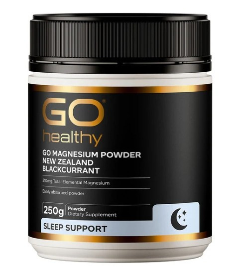 Contains Easily Absorbed Powder Form of Magnesium, Supplied in a Natural and Delicious Blackcurrant Flavour for Energy, Stress, Tension and Muscle Relief Support