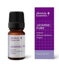 Contains Jasminum officinalis, flower, hexane extraction, traditional, from India.
