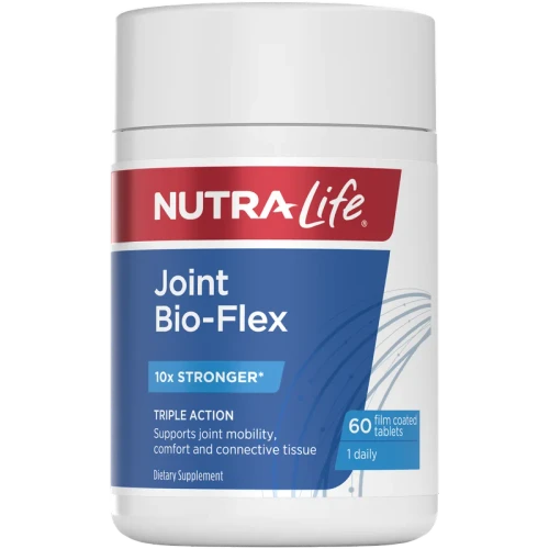 Contains scientifically researched 5-LOXIN™, a high potency form of Boswellia, Glucosamine sulfate complex and Vitamin C to support connective tissue repair and joint health