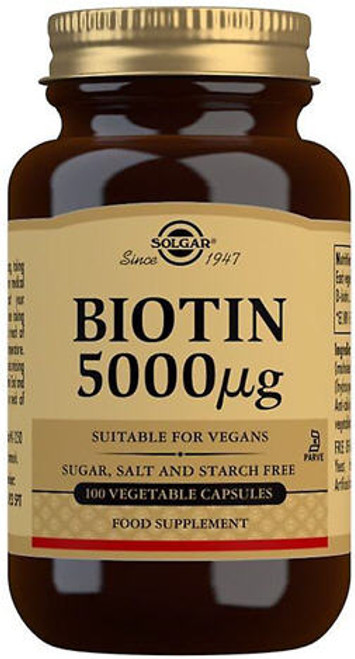 Contains High Strength Biotin, a Water-Soluble B Vitamin that Contributes to Several Functions in the Body Including Energy Metabolism