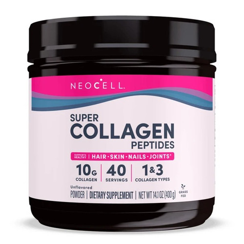 Contains Grass-fed Bovine Collagen Providing Hydrolyzed Types 1 & 3 Collagen Peptides for Healthy, Radiant Skin from Within