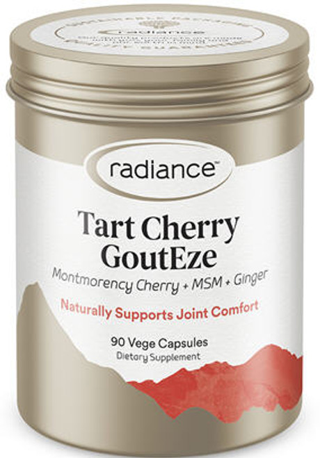 Radiance Tart Cherry GoutEze VegCaps 90 - Back In Stock