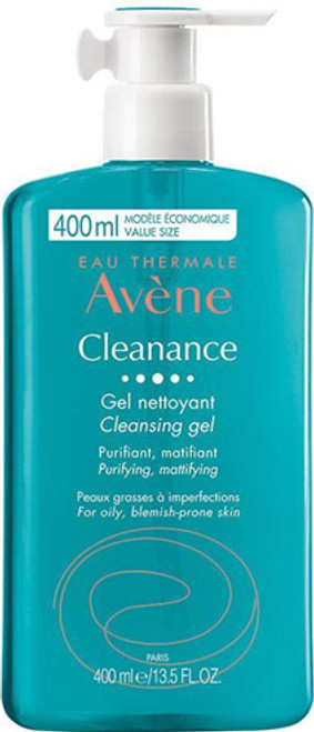 Avene Cleanance Cleansing Gel is a soothing and mattifying cleanser for oily and blemish-prone skin,  leaving the skin clean, clear and refreshed.