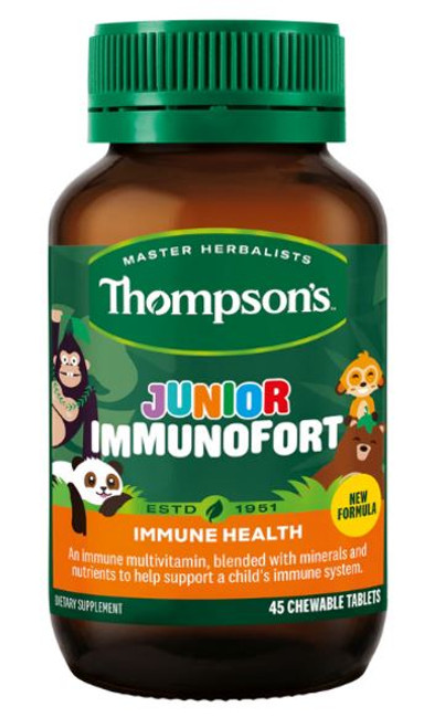 Thompson's Junior Immunofort Chewable Animal Tablets 45